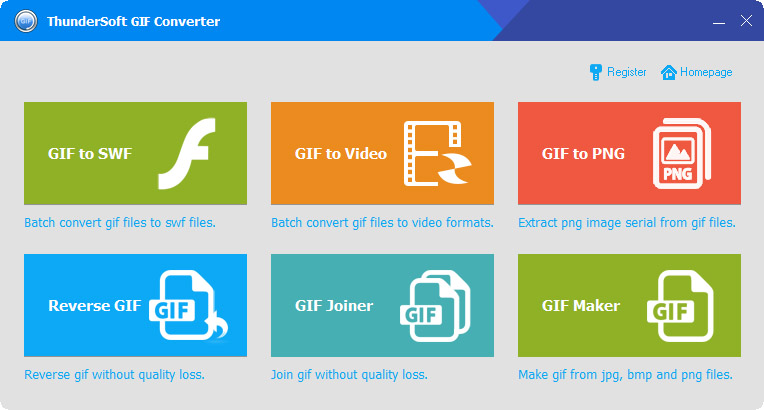 ThunderSoft GIF Converter software